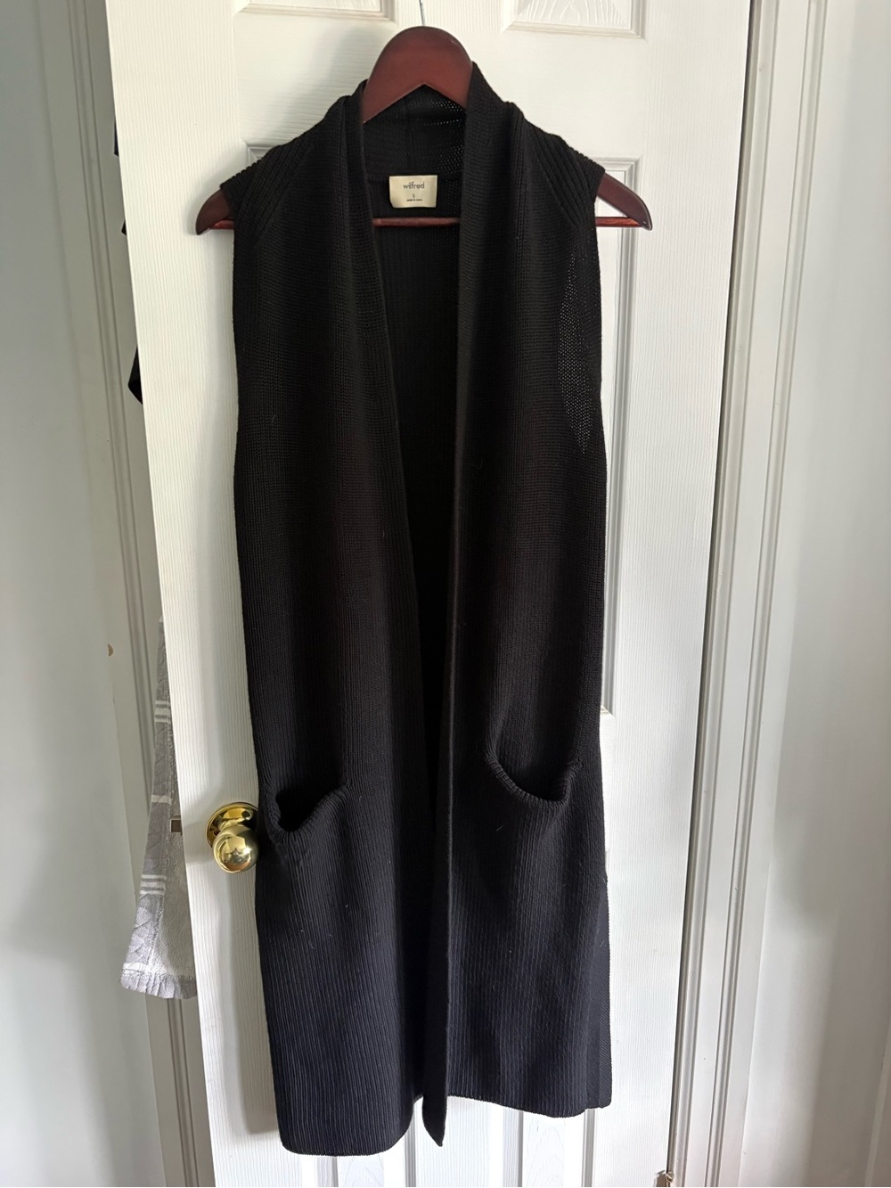 Wilfred 100% Merino Wool Long Vest